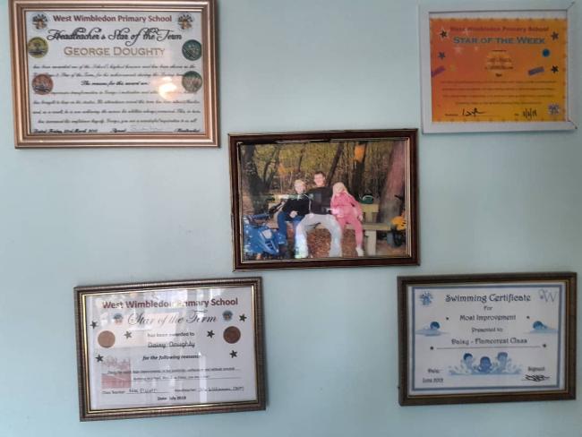 —- Halles Steof WTem umary School SE Swimming Certificate W “ to 2 OI; chem Ox = Most Improvement = Presented: Poiag - Flomecryat Cass he * a 7* me SS