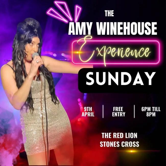 @ | ~~ AMY WINEHOUSE SUNDAY i FREE UBT ai ENTRY ha aa STONES CROSS