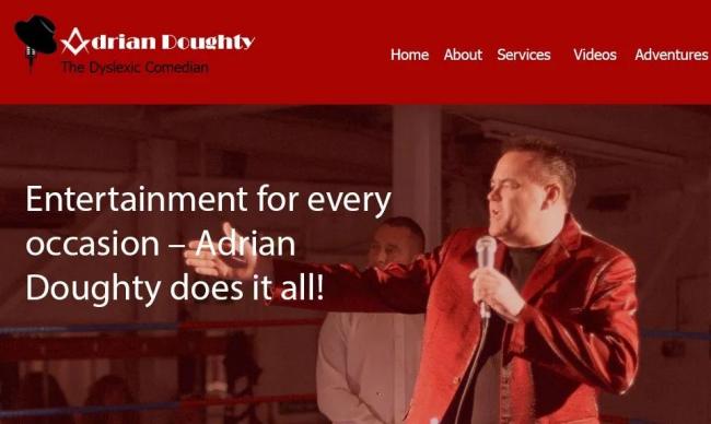 Entertainment for every IP dk _ occasion —Adwian Doughty does it all!
