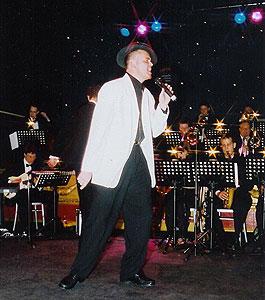 Adrian Doughty performing his Frank Sinatra Tribute