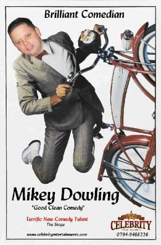 Philanthropist and comedian Mikey Dowling