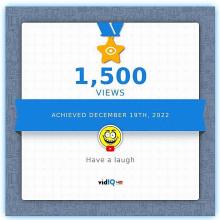 ACHIEVED DECEMBER 19TH, 2022 9 Have a laugh vidlQue