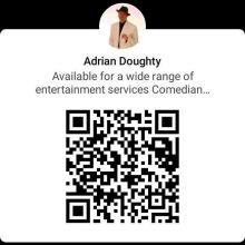 1S Adrian Doughty Available for a wide range of entertainment services Comedian...