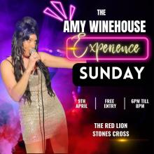 @ | ~~ AMY WINEHOUSE SUNDAY i FREE UBT ai ENTRY ha aa STONES CROSS